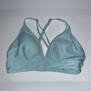 Cute criss cross back bikini top